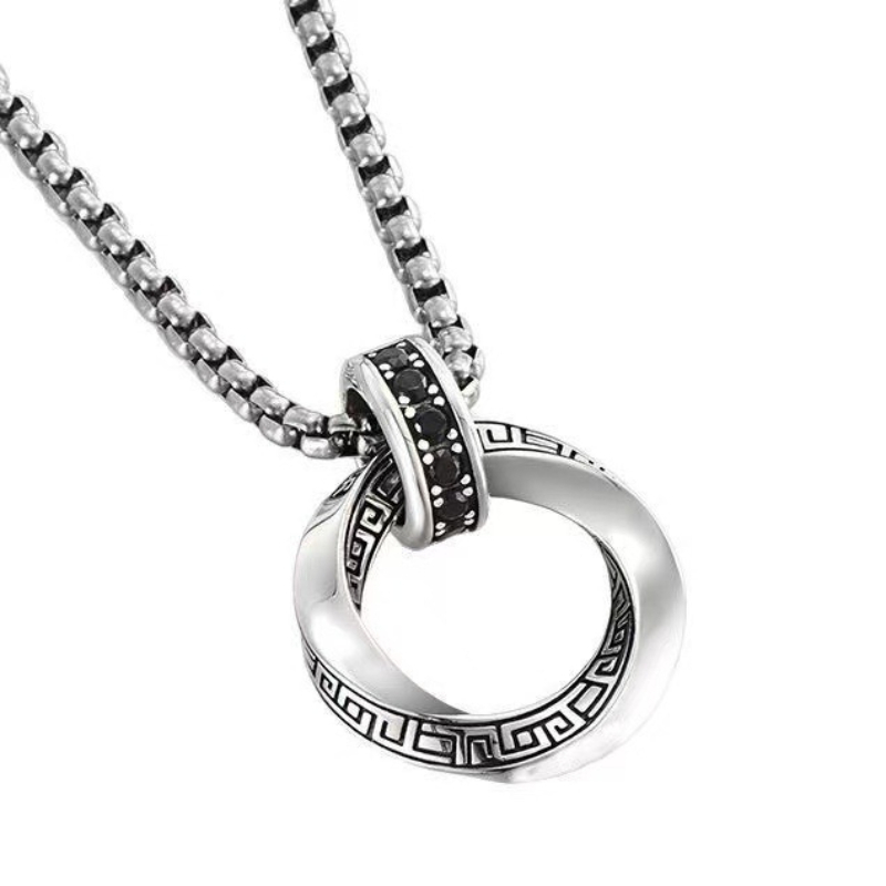 925 Sterling Silver Chain Necklace Men - 925 스털링 실버 목걸이 펜던트 힙합