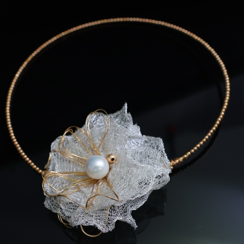 Pearl Choker Necklace Vintage - SGARIT 패션 여성 빈티지 K 골드