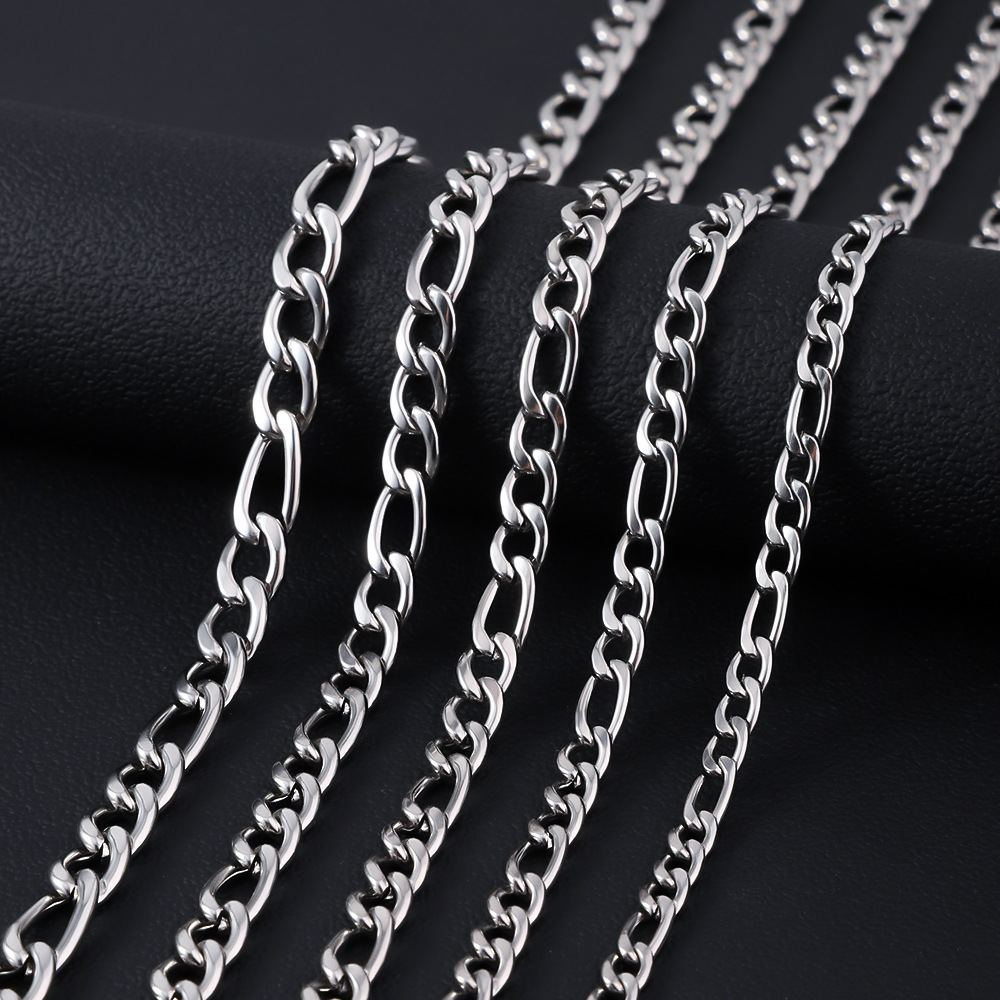 Cuban Link Chain 12Mm - 남성용 HNSP 316L 스테인레스 스틸 피가로