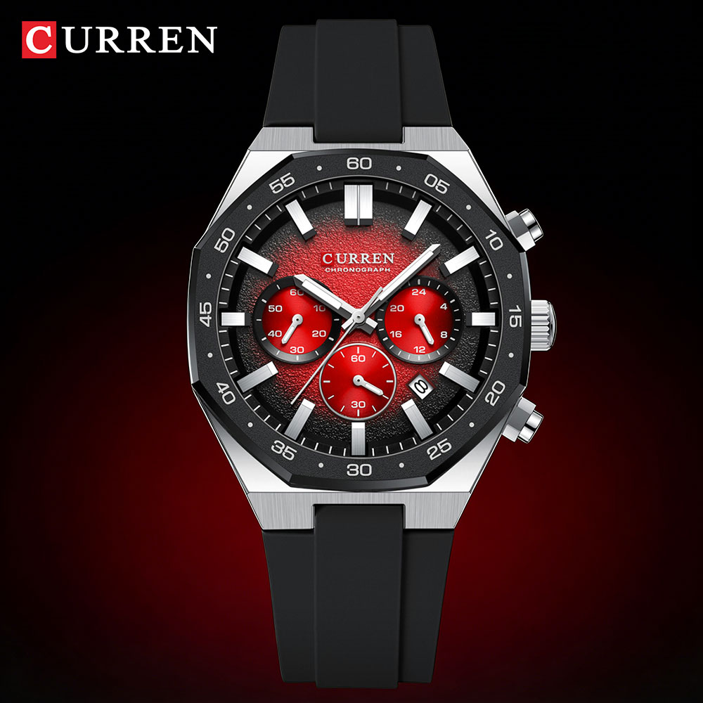 Watch Accessories - 커렌 패션 캐주얼 남성 스포츠 시계