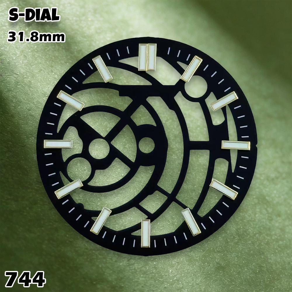 NH 31.8mm S 로고 NH70 속이 빈 다이얼 N - Watch Accessories 리뷰 및 가격