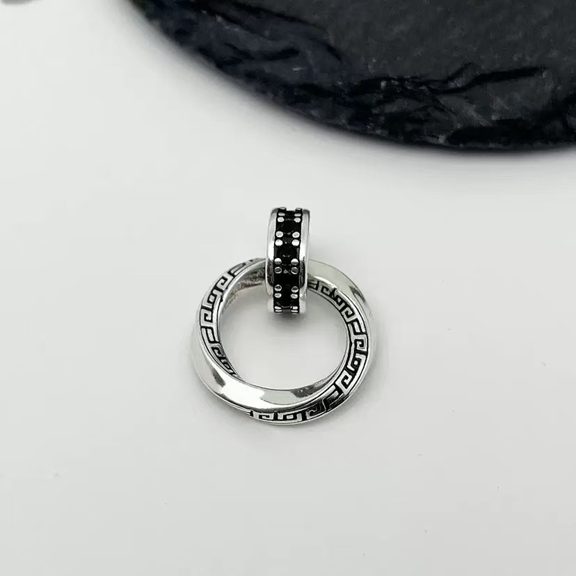 925 스털링 실버 목걸이 펜던트 힙합 빈티지 남성 여 - 925 Sterling Silver Chain Necklace Men 리뷰 및 가격