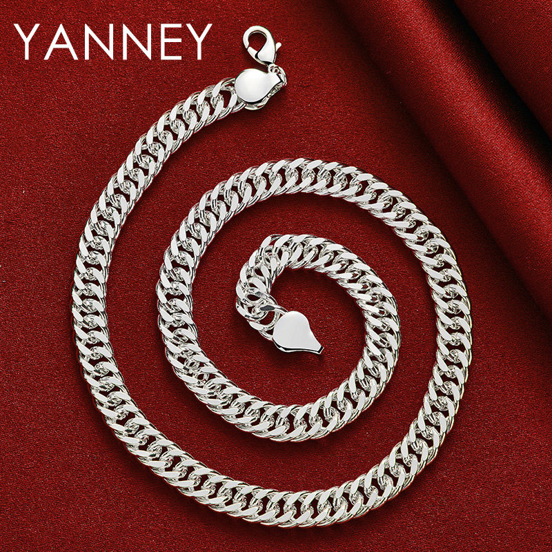 남성 여성을위한 10MM 925 스털링 실버 20/24 - Cuban Link Chain 12Mm 리뷰 및 가격