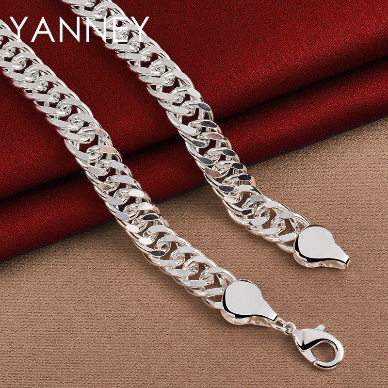 남성 여성을위한 10MM 925 스털링 실버 20/24 - Cuban Link Chain 12Mm 리뷰 및 가격