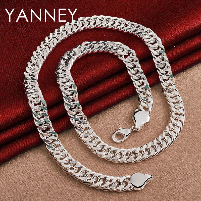 남성 여성을위한 10MM 925 스털링 실버 20/24 - Cuban Link Chain 12Mm 리뷰 및 가격