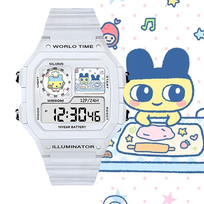 다마고치 스마트 전자시계 빅 마우스 짐아미 학생용 전자 - Watch Accessories 리뷰 및 가격
