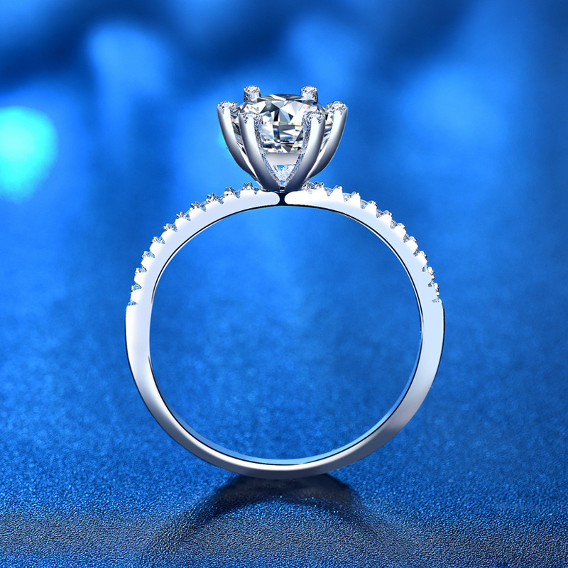 S925 웨딩 약혼 모이사나이트 반지 럭셔리 1캐럿 9 - Moissanite Engagement Ring 1 Carat 리뷰 및 가격