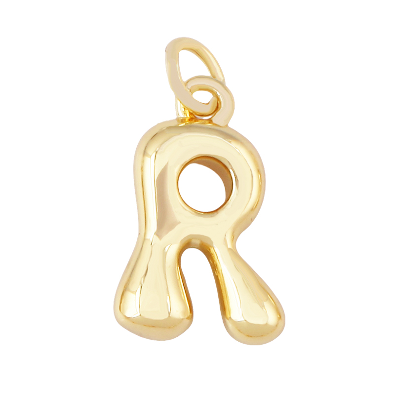 3개 세트 귀여운 황동 이니셜 버블 이름 A-Z 레터  - Initial Letter Necklace 18K Gold 리뷰 및 가격