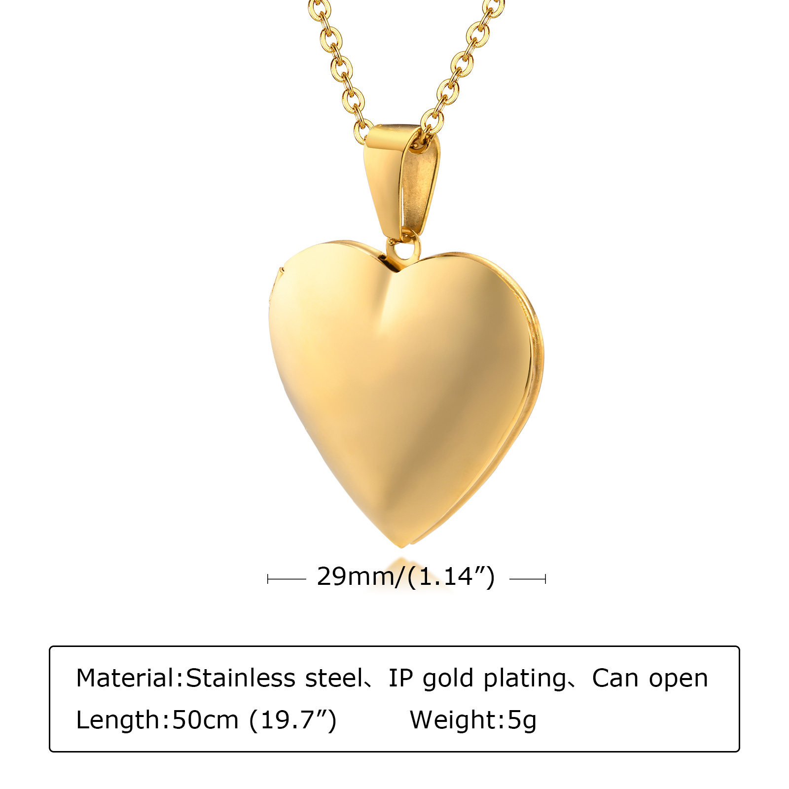 스테인레스 스틸 주얼리 하트 로켓 사진 메모리 사진,  - Heart Locket Necklace Photo 리뷰 및 가격