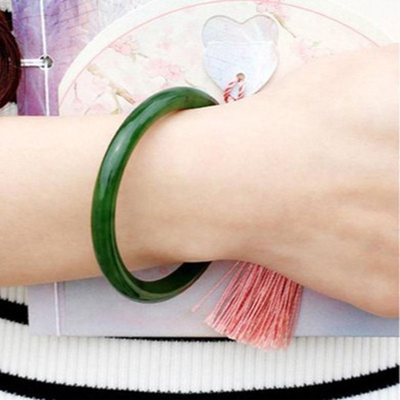 천연 신장 호탄, 얇은 밴드, 소녀 스타일, 올드 마인 - Bracelets 리뷰 및 가격