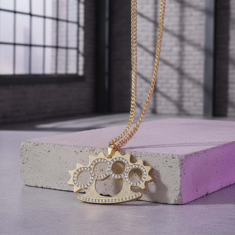 Y2K 펑크 스테인리스 스틸 펜던트 목걸이 여성용 90 - Layered Pendant Necklace Aesthetic 리뷰 및 가격