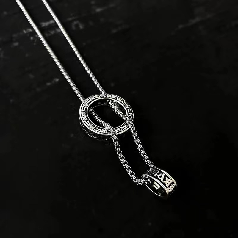925 스털링 실버 목걸이 펜던트 빈티지 힙합 스타일  - 925 Sterling Silver Chain Necklace Men 리뷰 및 가격