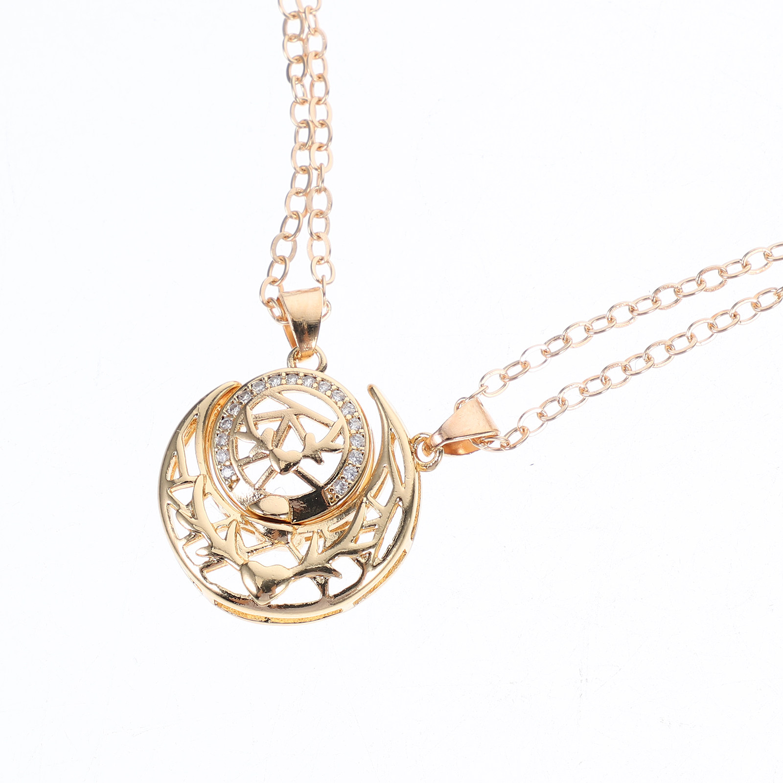 1쌍 태양-달 목걸이 커플용 자석 잠금 합금 펜던트 발 - Magnetic Couple Matching Necklaces 리뷰 및 가격