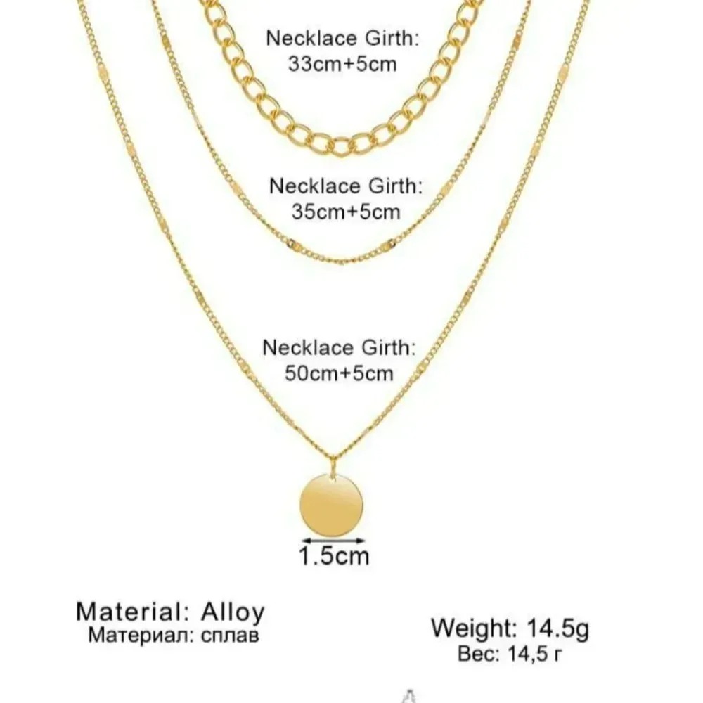 여성과 소녀들을 위한 미적 감각의 패션 레트로 빈티지  - Layered Pendant Necklace Aesthetic 리뷰 및 가격