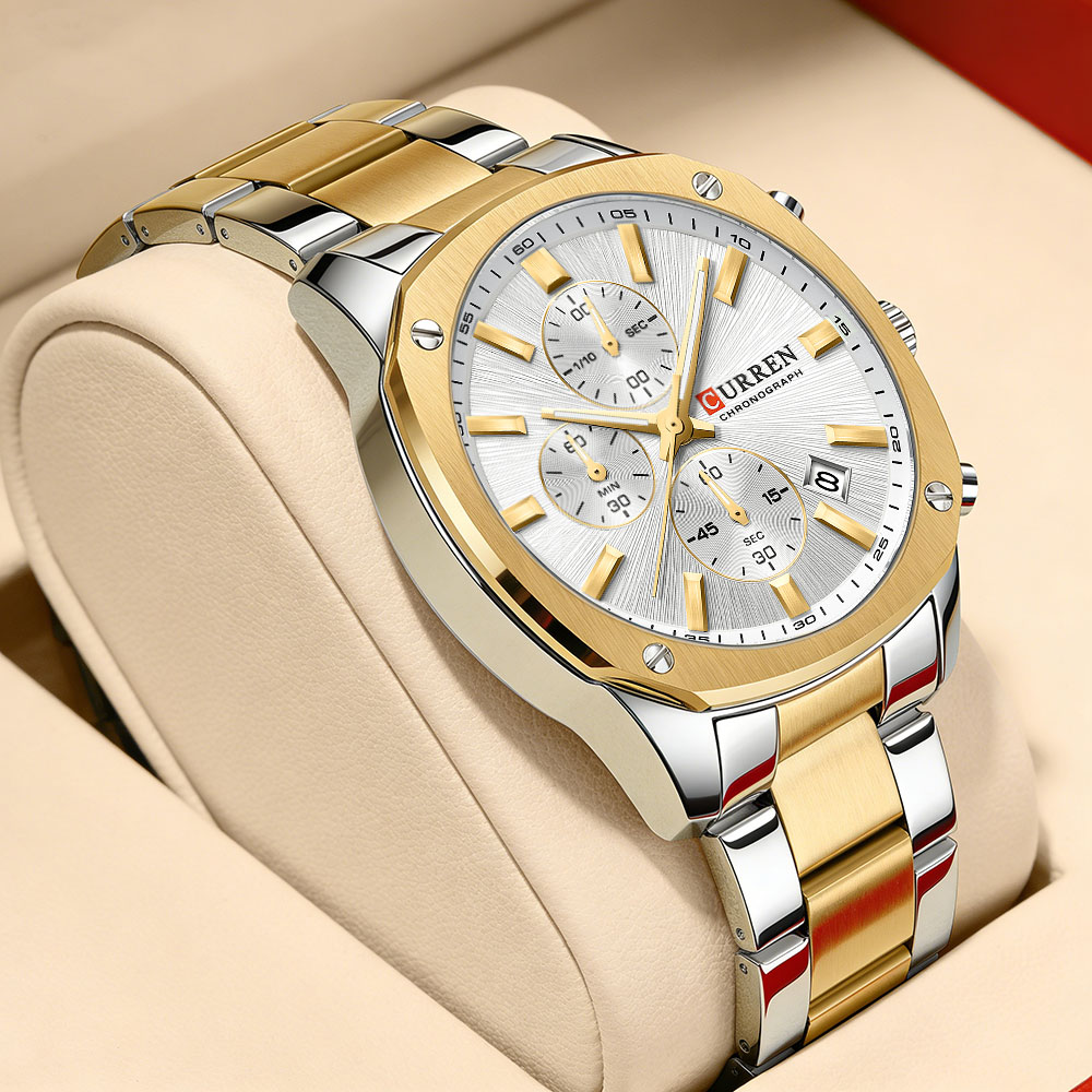 CURREN 모던 남성용 42mm 스포츠 시계 - 스테 - Watch Accessories 리뷰 및 가격