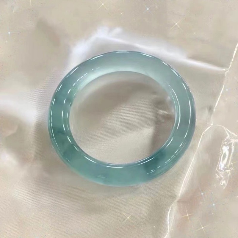 꽃무늬가 있는 천연 고품질 얼음, 버마 고대 광산 유리 - Bracelets 리뷰 및 가격