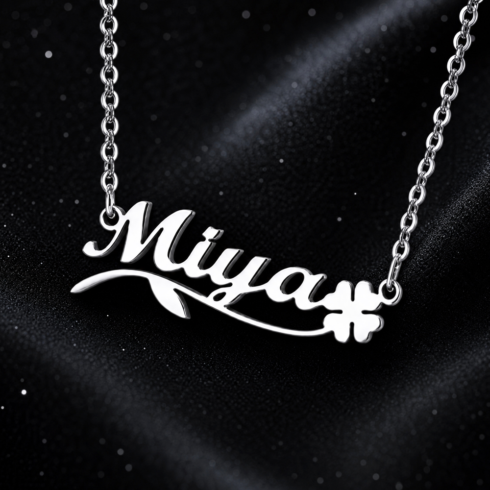 여성을위한 맞춤형 나비 이름 목걸이 스테인레스 스틸 초 - Custom Name Necklace Stainless Steel 리뷰 및 가격