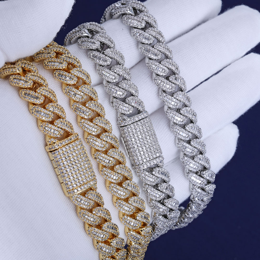 NUOYA 힙합 쥬얼리 고품질 12mm 블링 아이스 C - Cuban Link Chain 12Mm 리뷰 및 가격